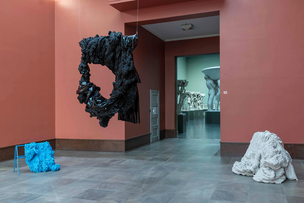 Hanne Friis' exhibition 'Torrent' explores materiality and colour as a language