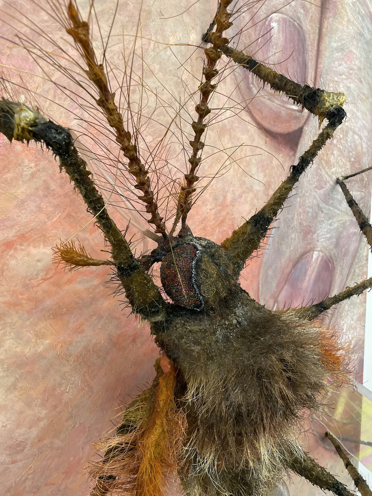 Trey Abdella Sealed with a Kiss, 2023 (detail)  Photo by Max Trumpower