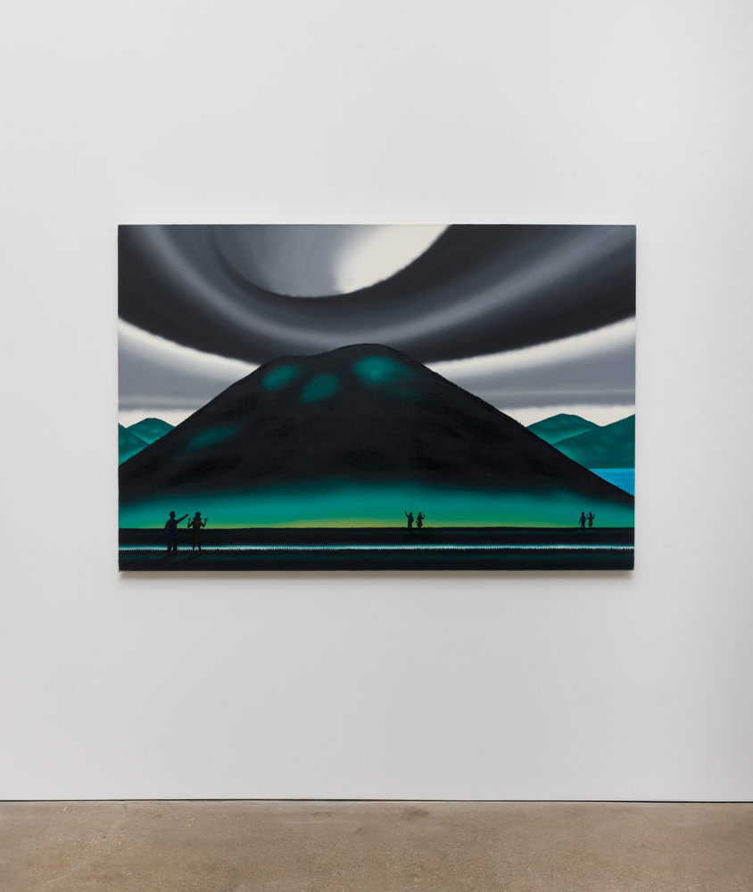 Couple Progressing Towards Mount Rincon, 1997