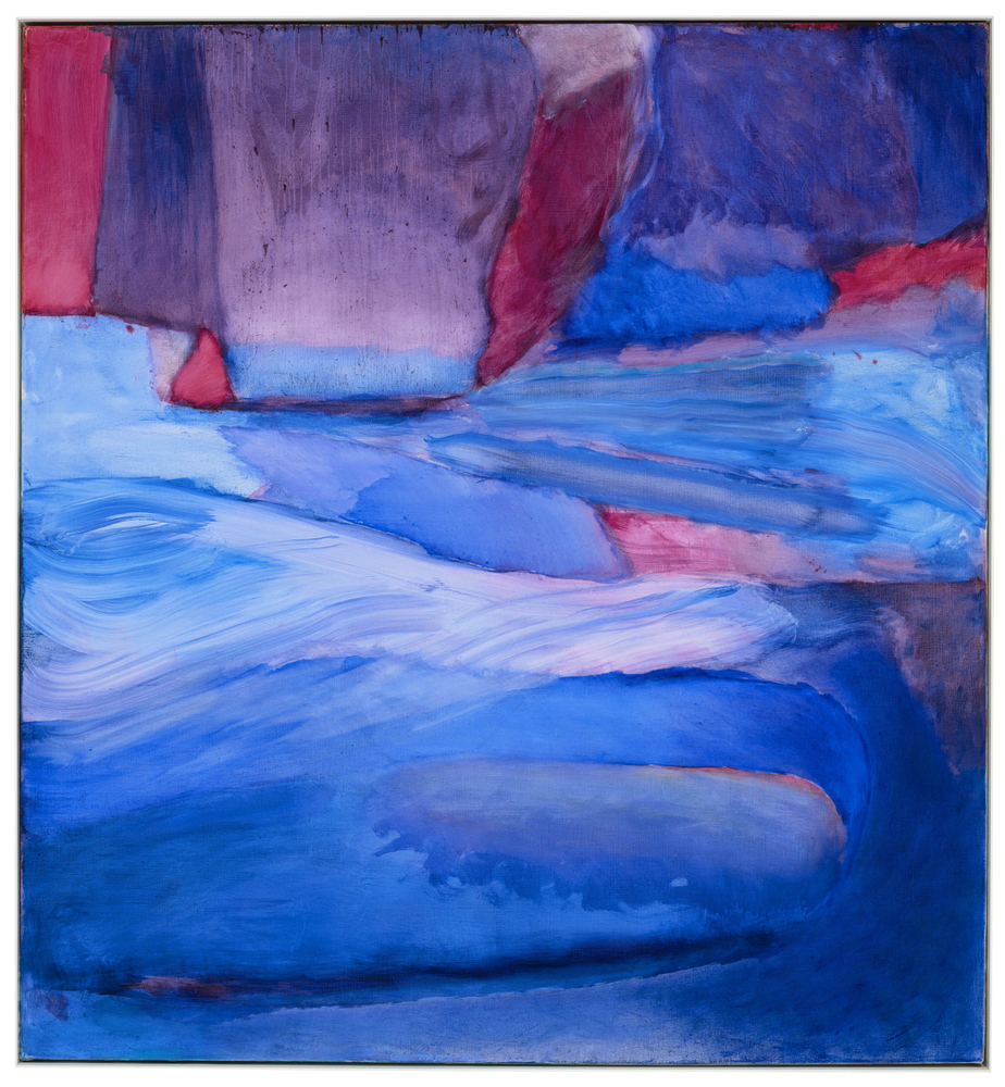 Aquifer, 2010, Oil on canvas, 56 x 52 inches.

Courtesy of the&amp;nbsp;Emily Mason | Alice Trumbull Mason Foundation.