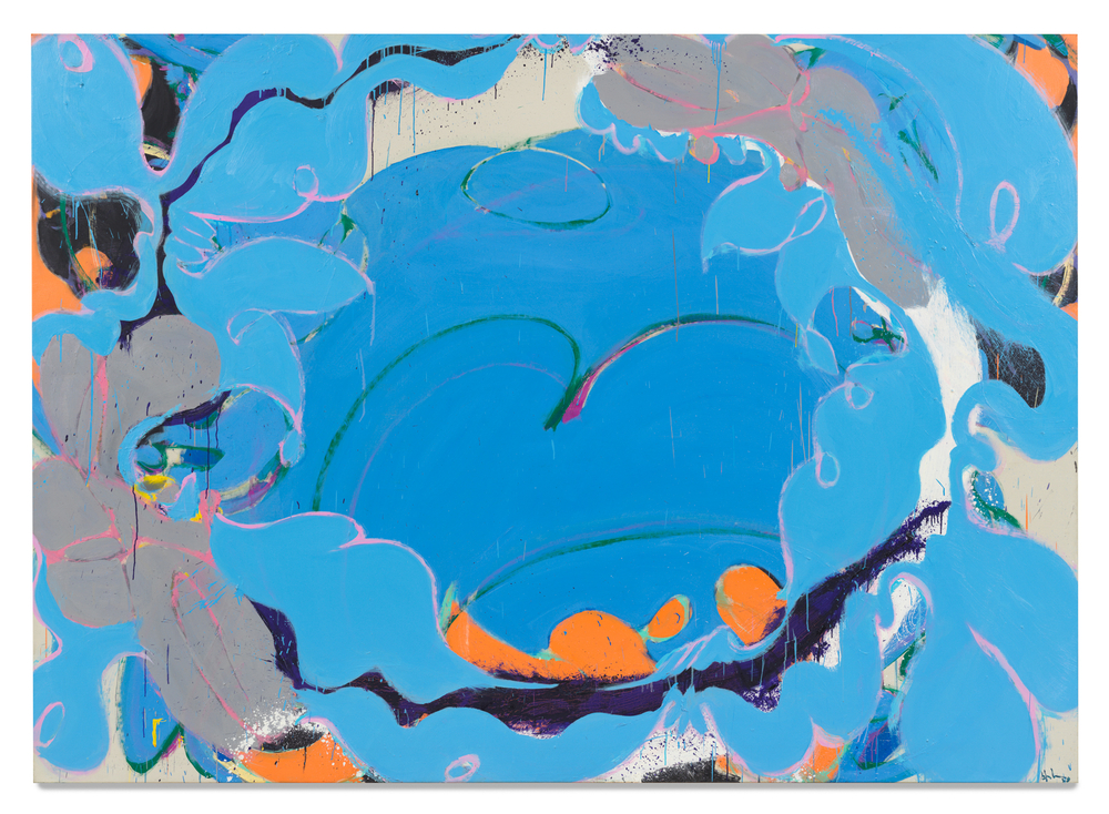 Viper Lady, 1979, Oil on canvas, 77 x 107 inches