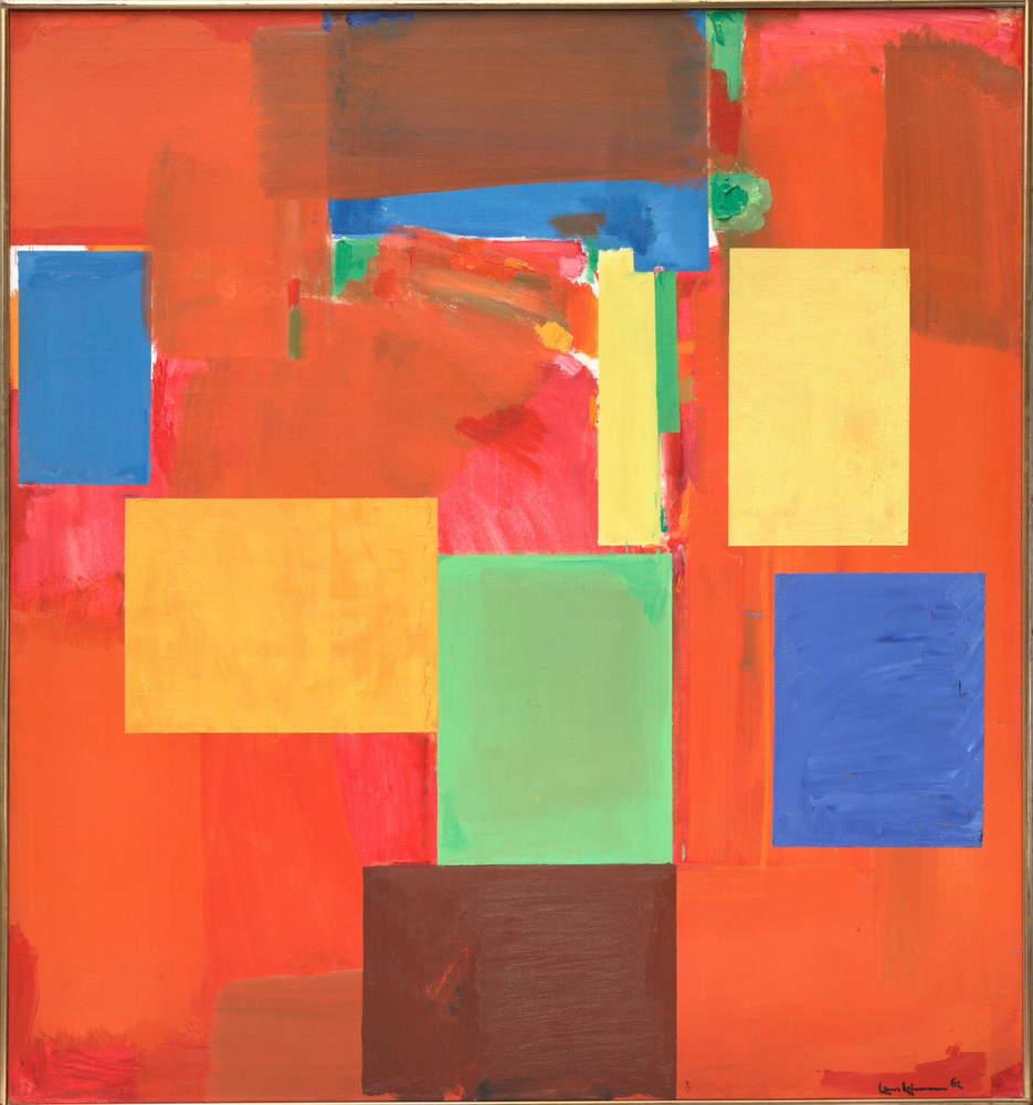Sanctum Sanctorum, 1962, Oil on canvas, 84 1/8 x 78 1/8 inches