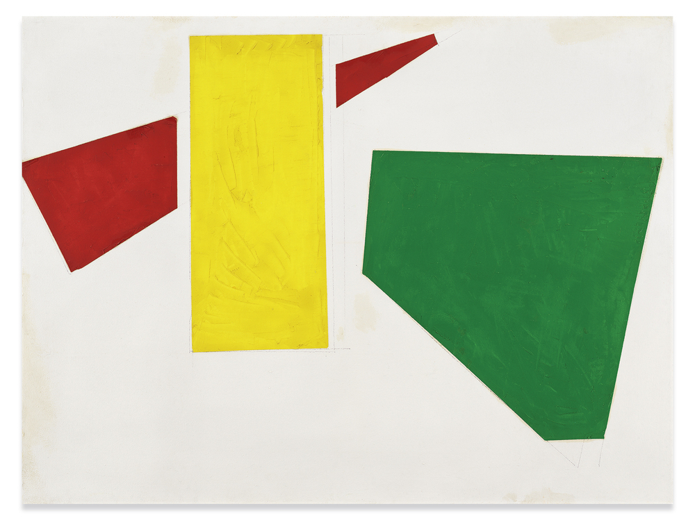 Push and Pull [Study for Chimbote Mural], 1950, Oil on canvas,

36 x 48 inches