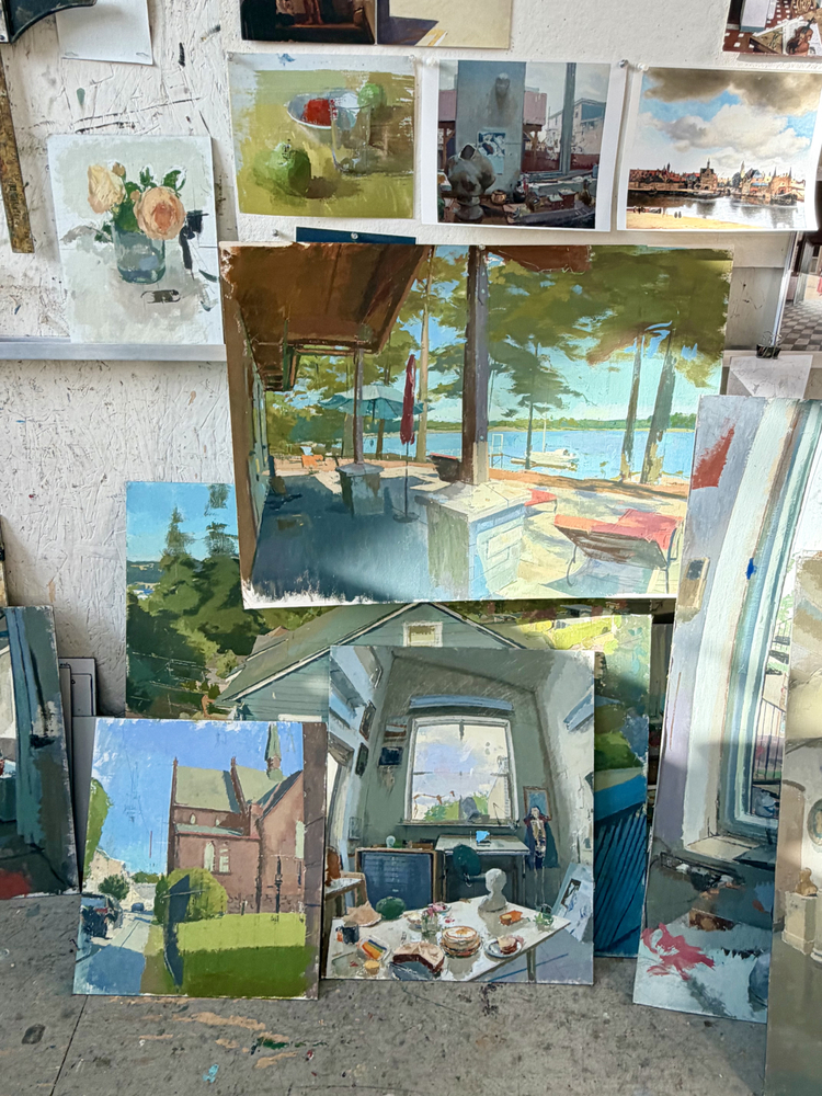 Peter Van Dyck&amp;#39;s Studio Window