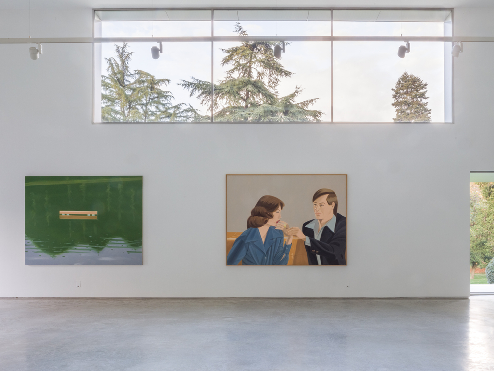 Alex Katz. Katherine and Elizabeth, 2012. Paul Takeuchi