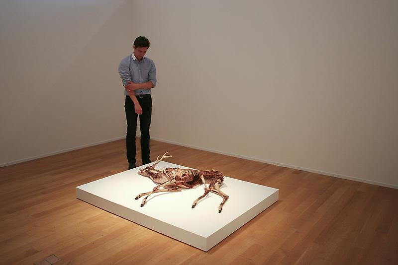 ERICK SWENSON Ne Plus Ultra, 2010 (with figure for scale)