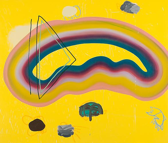 JENNIFER LEFORT | PRESUMED CALCULATED COLOUR | ACRYLIC AND OIL ON CANVAS | 72 X 84 INCHES | 2013