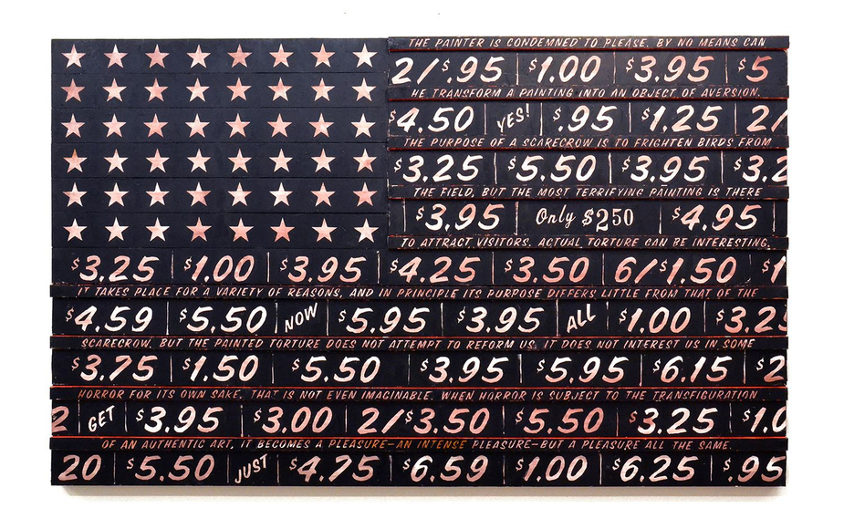 SKYLAR FEIN, Black Flag for Georges Bataille, 2012