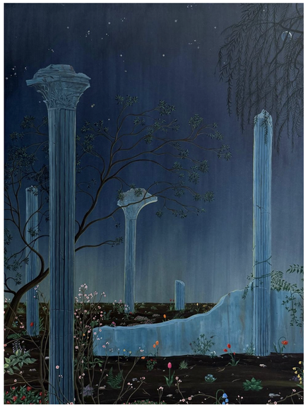 Azadeh Nia, New Moon, 2024