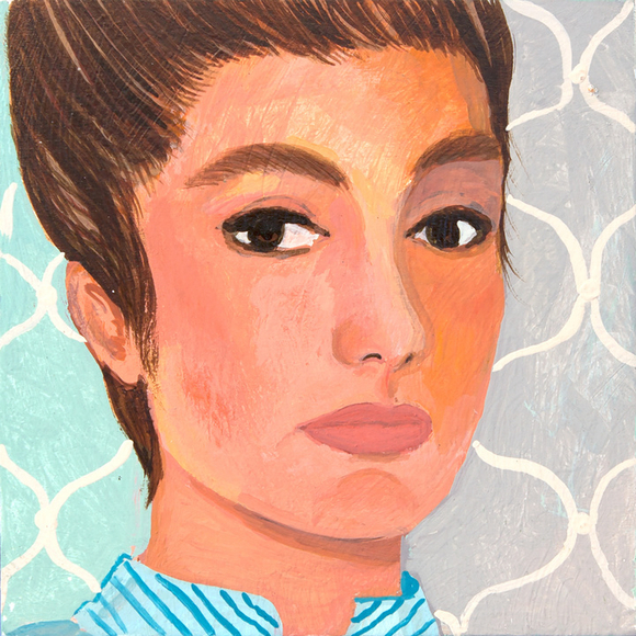 Atieh Sohrabi, Timeless Blue, 2025