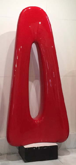 Them, Red enamel on fiberglass