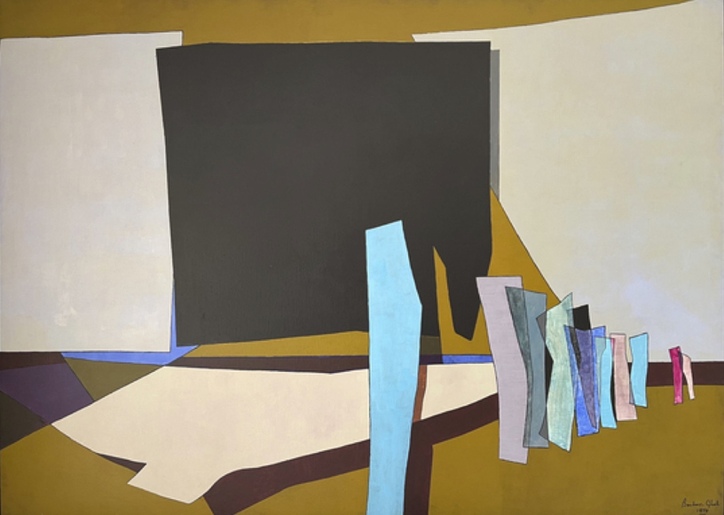 The Fish, 1974, Acrylic on Canvas