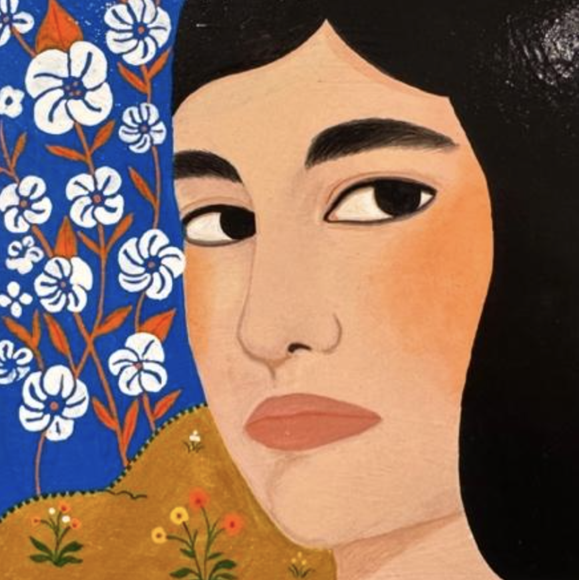 Atieh Sohrabi, Orange Leaves, 2024