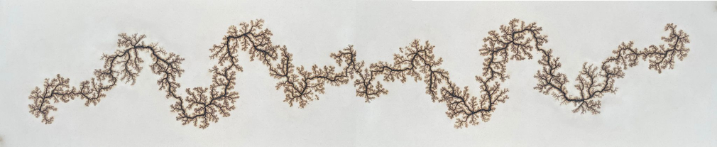 Douglas White, Lichtenberg Drawing 15, 2026