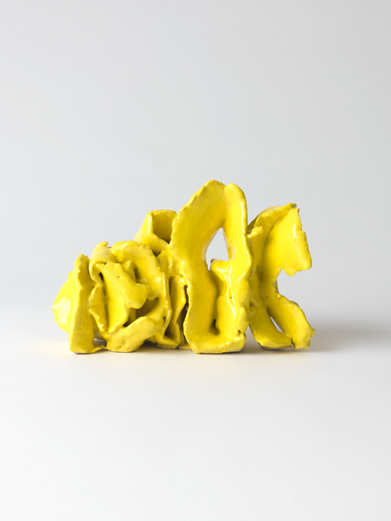 Study in Yellow, 2015, Ceramic