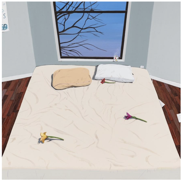 Azadeh Nia, Flowers in Bed, 2023