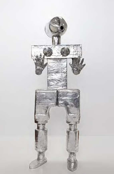 ME, Polished aluminum