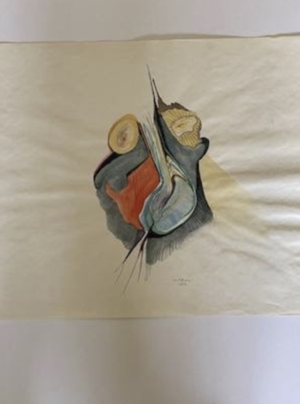 Untitled, 1970, Water color on paper