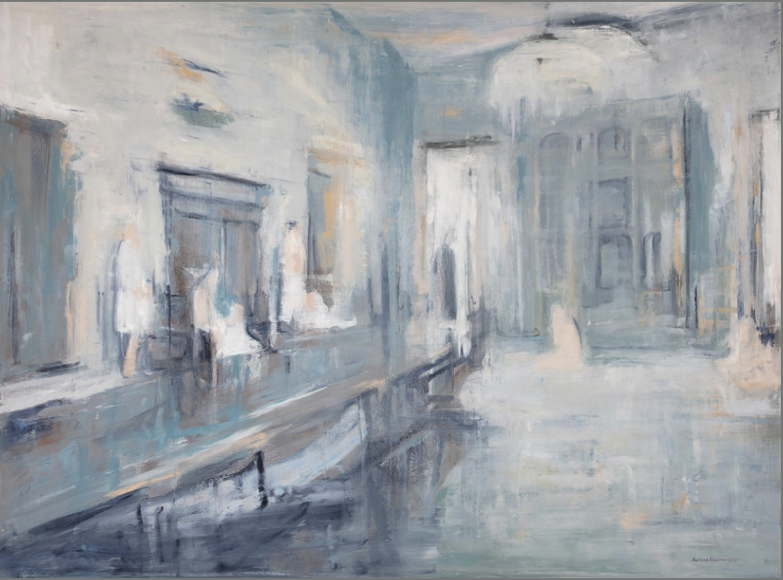 From Salo series in praise of Pasolini, Oil on Canvas