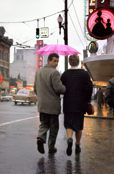 Fred Herzog Granvile Street, Vancouver, BC, 1960
