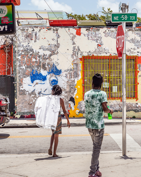 Anastasisa Samoylova Street Crossing in Little Haiti, Miami, Florida, 2018