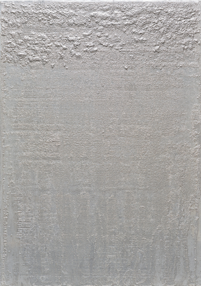 Katsumi Hayakawa Mu Ku, 2023 acrylic on paper mounted panel 14.5 x 11.7 inches