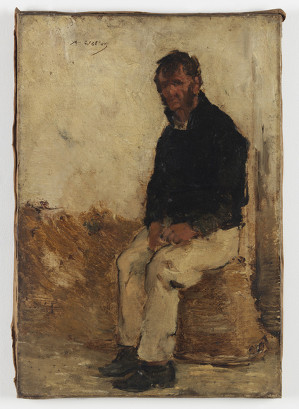 oil painting of a man