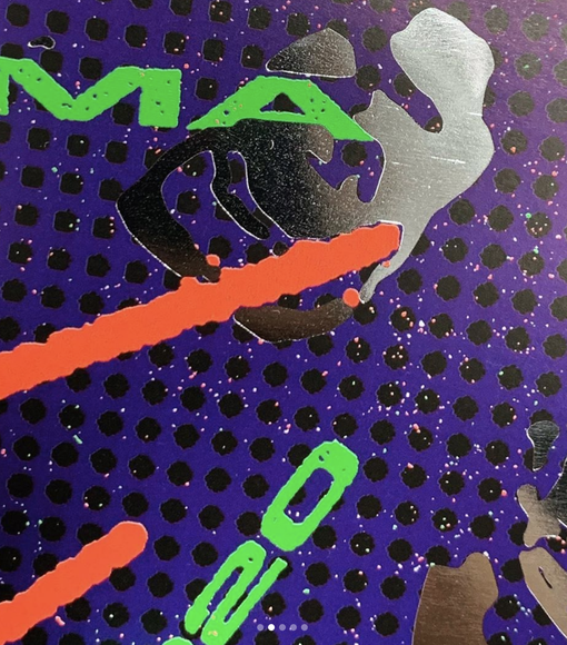 Posters designed by Hassan Rahim for Mika Tajima&rsquo;s exhibition PSYCHO GRAPHICS at Kayne Griffin Corcoran, Los Angeles, 2019-2020