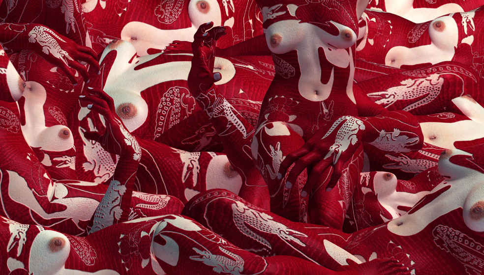 Kim Joon, Bird Land-Lacoste, 2013, digital print