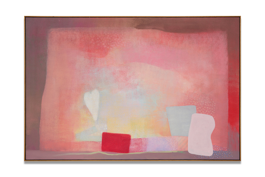 Untitled (Hitchcock), 1988, acrylic on canvas, 48 x 72 inches/122 x 183 cm