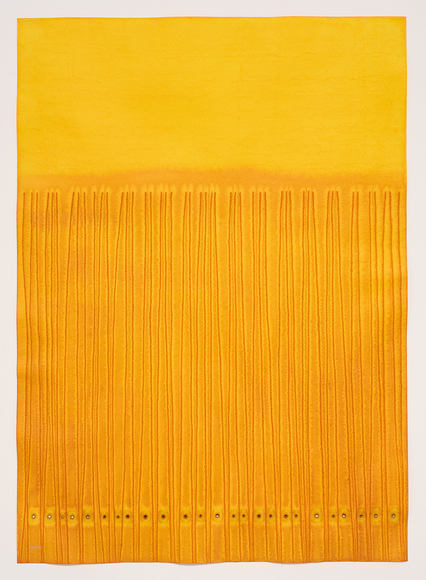 Ananda XI, 2007, ink and dye on paper, 55 x 39 inches/139.7 x 99.1 cm