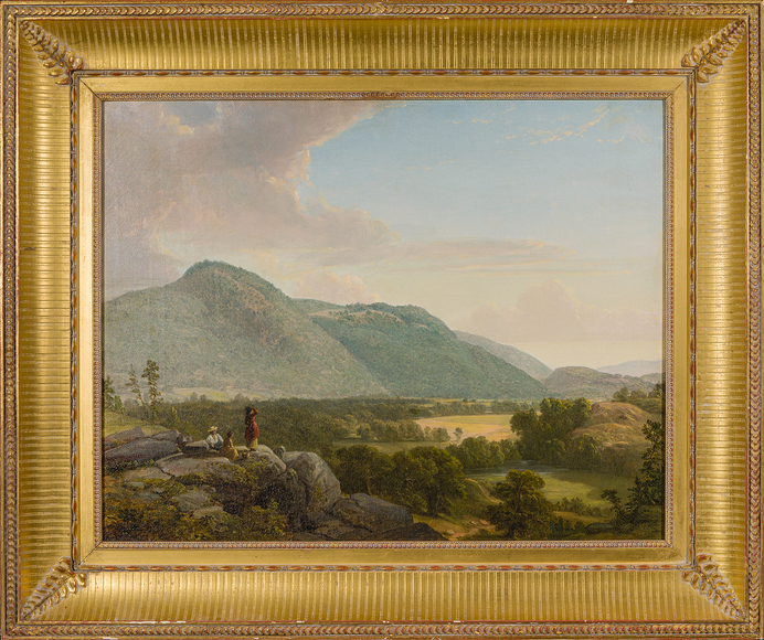 ASHER BROWN DURAND (1796&ndash;1886), "Dover Plains, Dutchess County, New York," about 1848. Oil on canvas, 19 x 21 1/2 in.