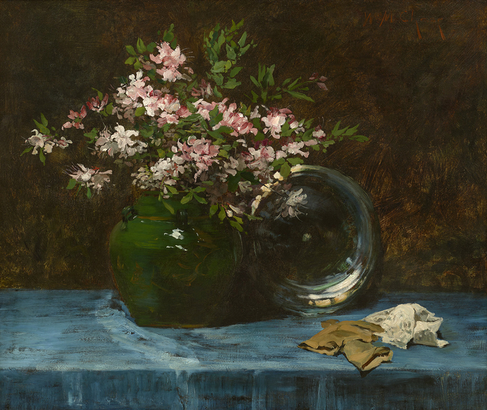 still life with flowers