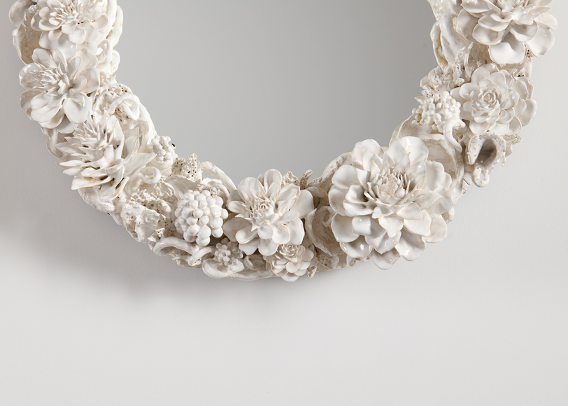 POTTIER CERAMIC MIRROR