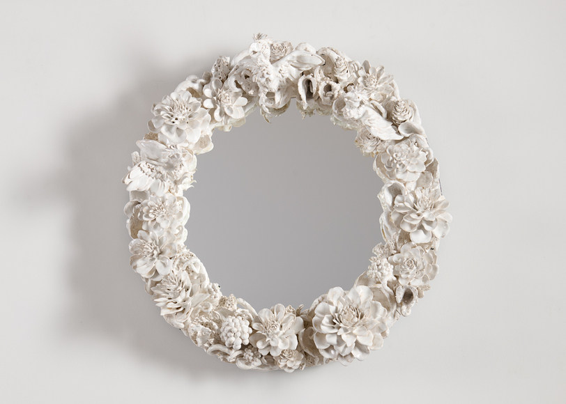 POTTIER CERAMIC MIRROR