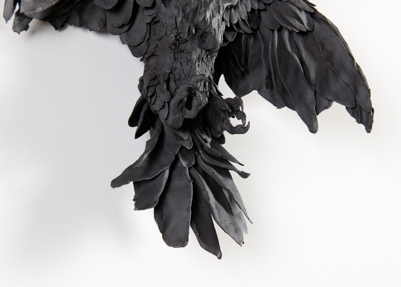 potier wall mounted sculpture