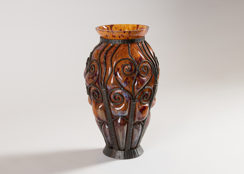 in the manner of daum vase