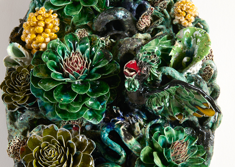 wall mounted sculpture