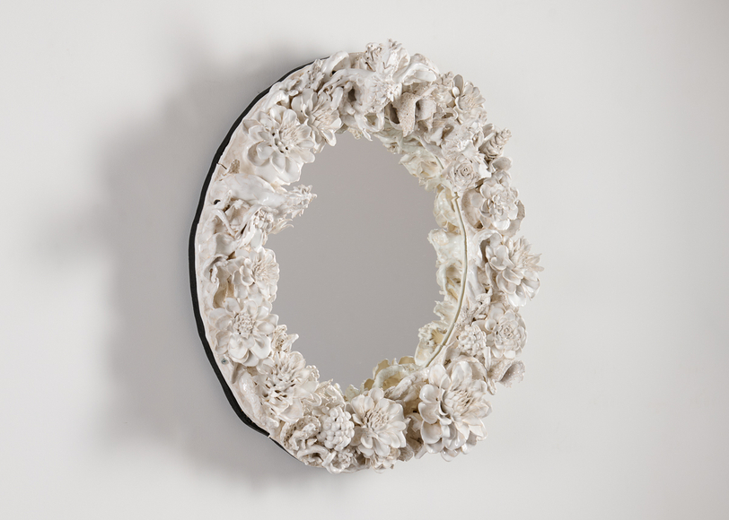 POTTIER CERAMIC MIRROR