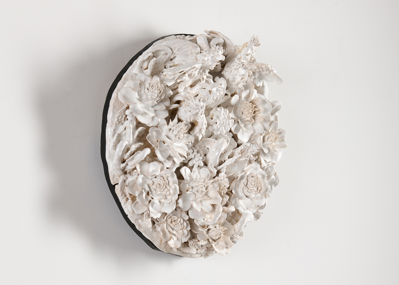 Pottier wall sculpture