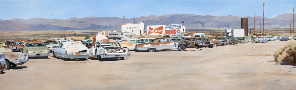 PATRICIA CHIDLAW , Cadillac Graveyard, c. 2000