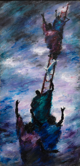 DAN LUTZ (1906-1978), Jacob's Ladder (aka Climbing Jacob's Ladder), 1941