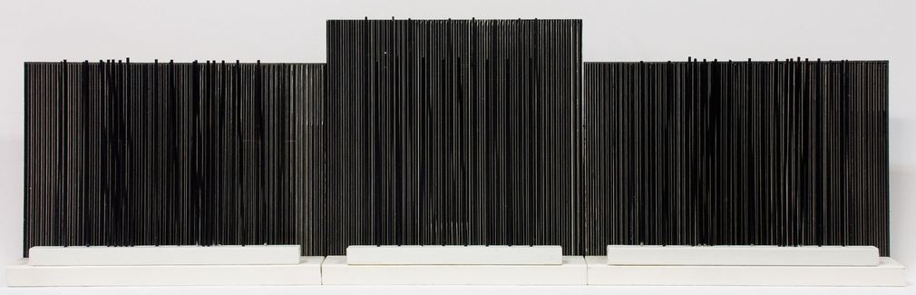 KEN BORTOLAZZO , Optical Triptych, 2013/20