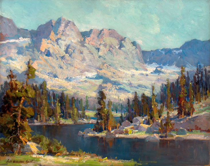 Jack Wilkinson Smith, Pine Bordered Lake, High Sierras, n.d.