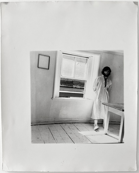 Francesca Woodman&nbsp;, Portrait of George Lange, Providence, RI.&nbsp;