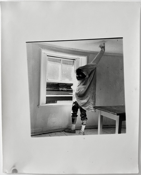 Francesca Woodman&nbsp;, Portrait of George Lange, Providence, RI. (2)