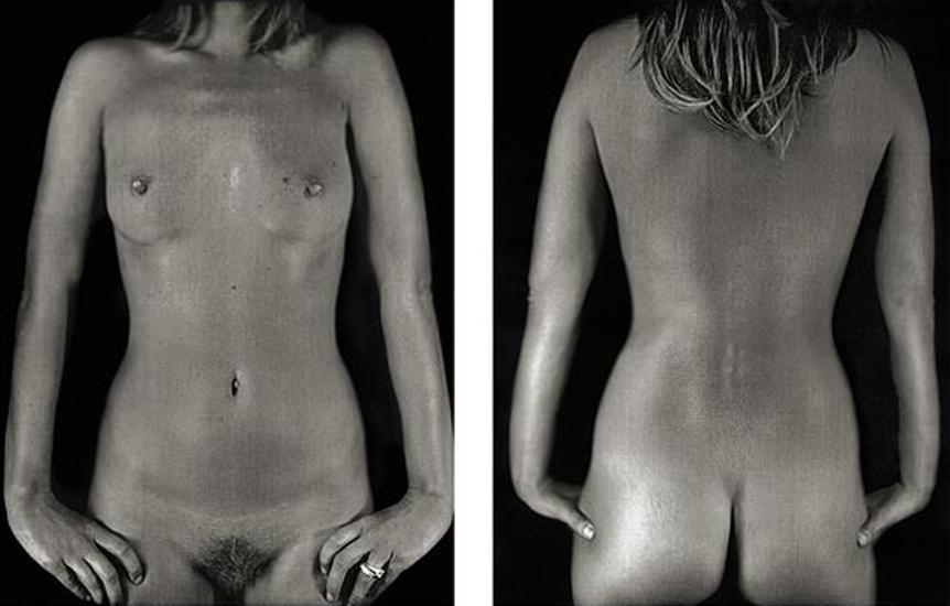  Untitled Torso Diptych #1, 2005, 	17 x 21.5 inch pigment print