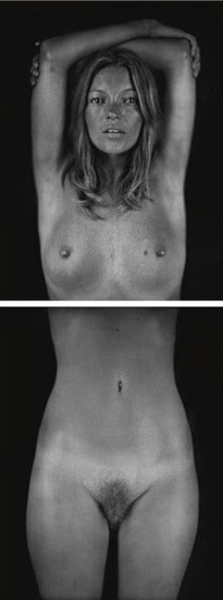  Kate Diptych #1, 2005, 	17 x 21.5 inch pigment print