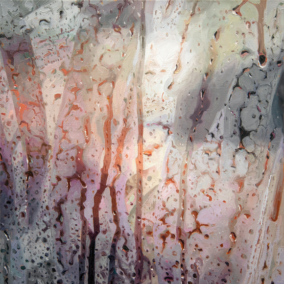 Unnarrated Perception, 2021 oil on linen 19 x 19 inches