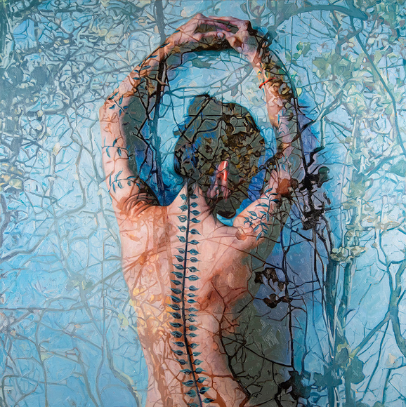 Daphne, 2018 oil on linen 48 x 48 inches